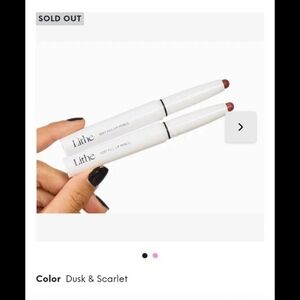 Lithe Soft Feel Lip Pencil - Dusk & Scarlet